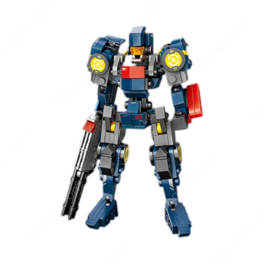 Sembo Steel Mecha Robot Building Blocks