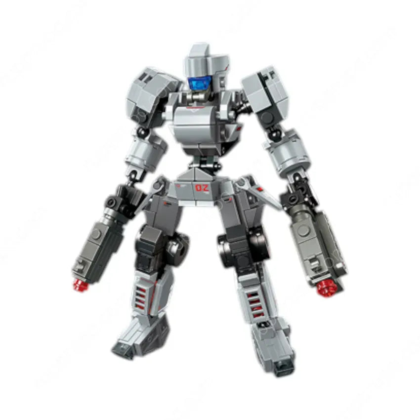 Sembo Steel Mecha Robot Building Blocks