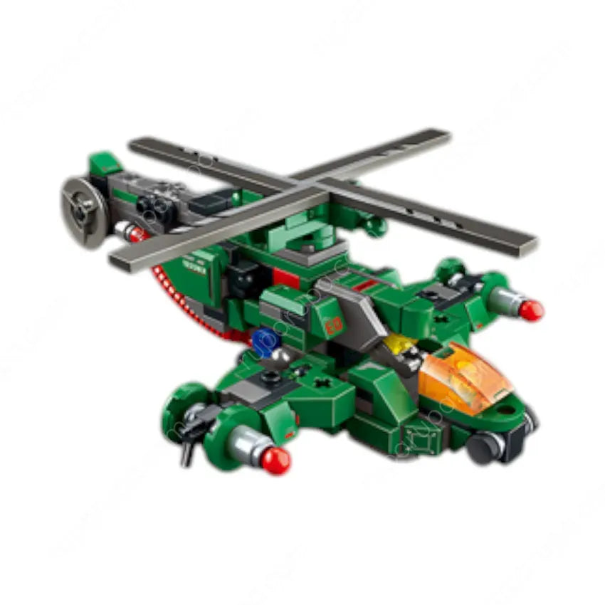 Sembo Steel Mecha Robot Building Blocks