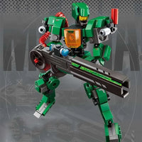 Sembo Steel Mecha Robot Building Blocks