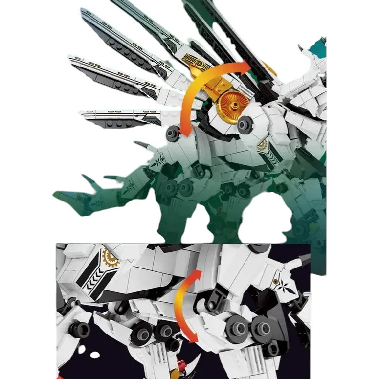 KAZI Flying Horse Building Blocks (2150 Pcs)