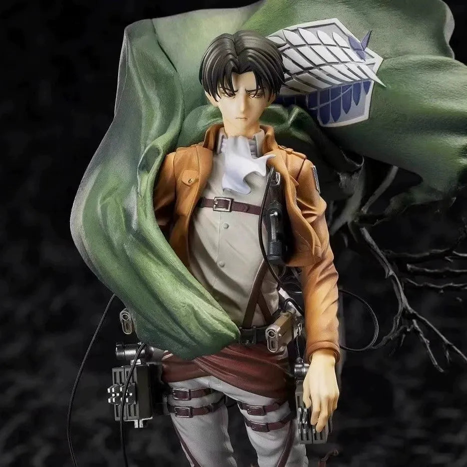 AoT Levi Ackerman Caped Soilder Statue