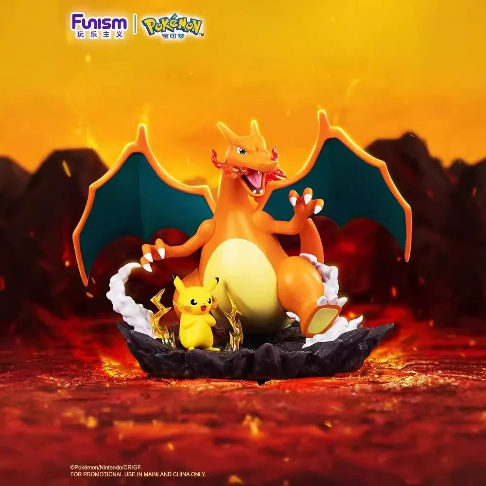 Funism Pokemon Charizard and Pikachu Figure