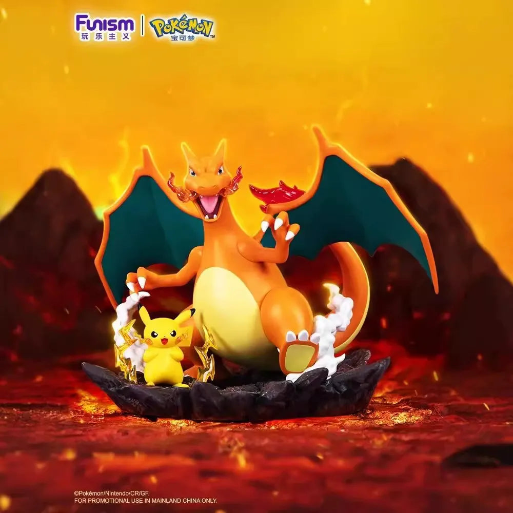 Funism Pokemon Charizard and Pikachu Figure