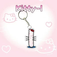 Hello Kitty Personalised Letter Keychain