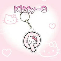 Hello Kitty Personalised Letter Keychain