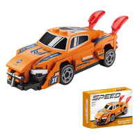 LB 9140 Sports Pull Back Car Building Blocks