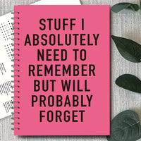Creative Anti-Forgetfulness A5 Journal