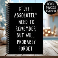 Creative Anti-Forgetfulness A5 Journal