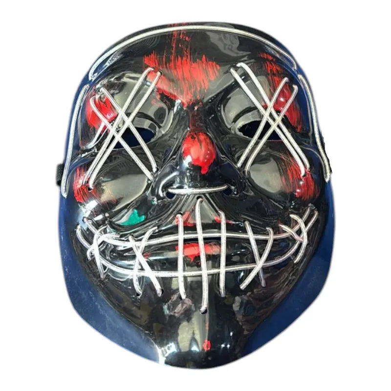 Neon Nightmare Illuminating Party Mask