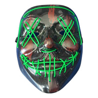 Neon Nightmare Illuminating Party Mask