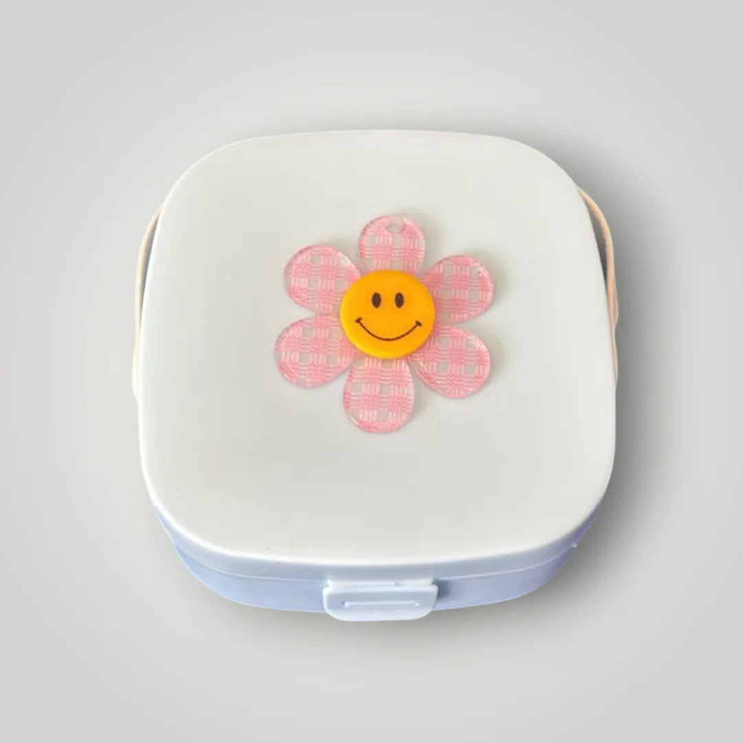 Blossom Sunflower Cute Silicone Makeup Box