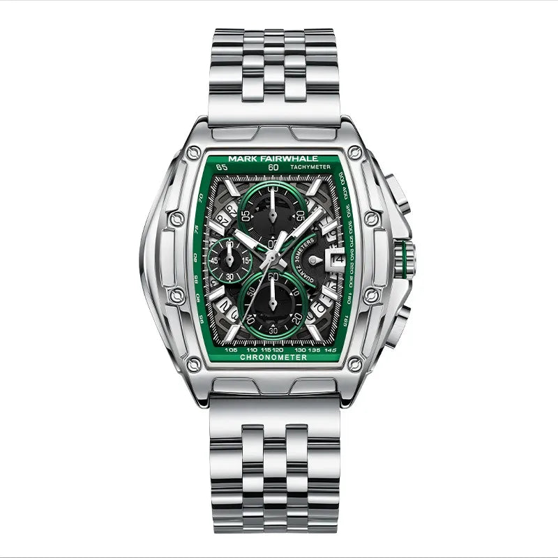 Mark Fairwhale Tonneau Chronograph Watch