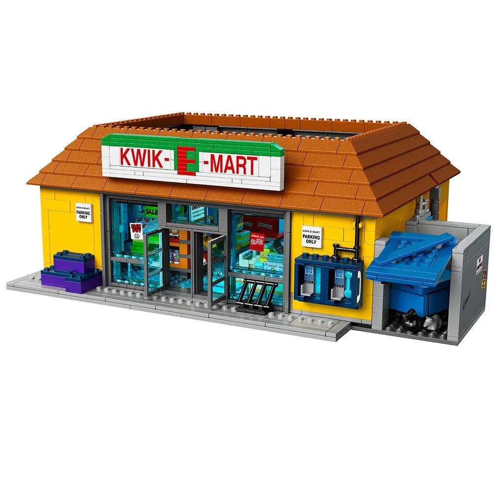 Simpsons Kwik-E-Mart Building Blocks (2179 Pcs)
