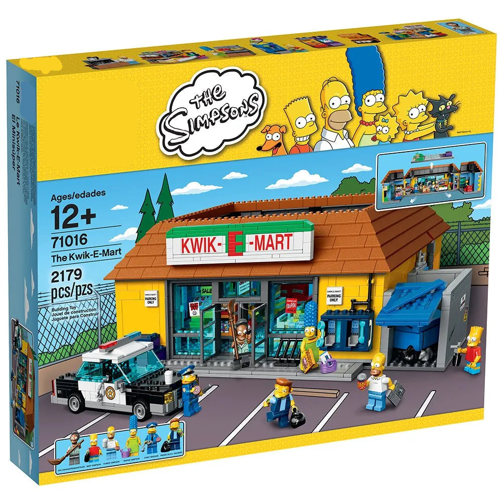 Simpsons Kwik-E-Mart Building Blocks (2179 Pcs)