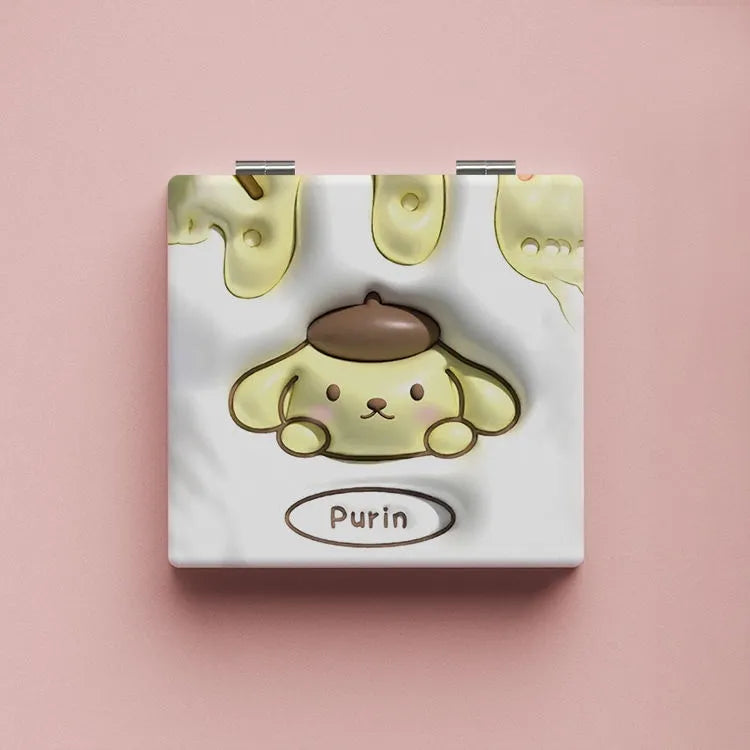 Sanrio Pastel Cream Touch Up Mirror