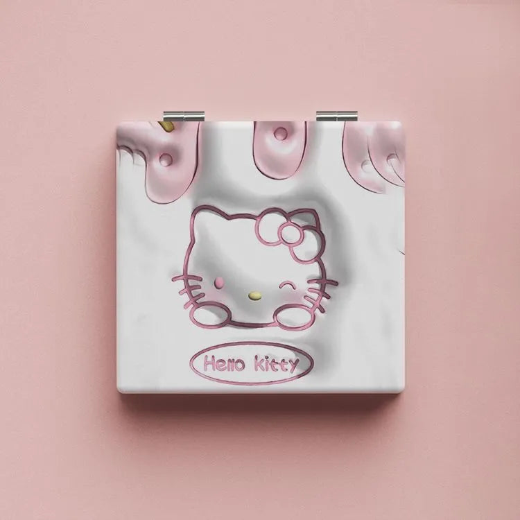 Sanrio Pastel Cream Touch Up Mirror