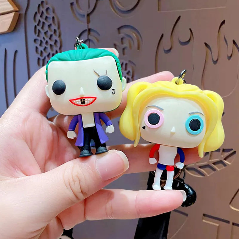 POP Style Suicide Squad 3D Keychain