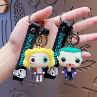 POP Style Suicide Squad 3D Keychain