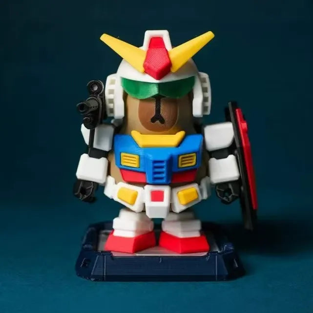 Commander Capy 3D Magnetic Figurine