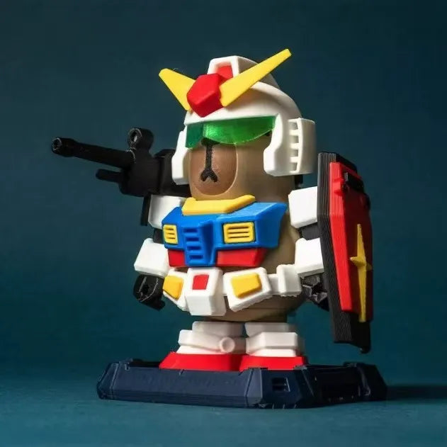 Commander Capy 3D Magnetic Figurine