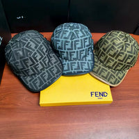 Funday Luxe Zucca Leather Baseball Cap