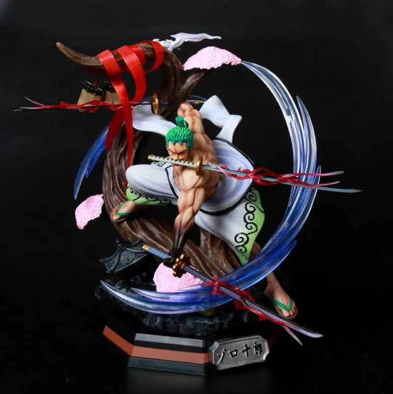 One Piece Zoro Zorojuro Wano Country Statue (39 cm)