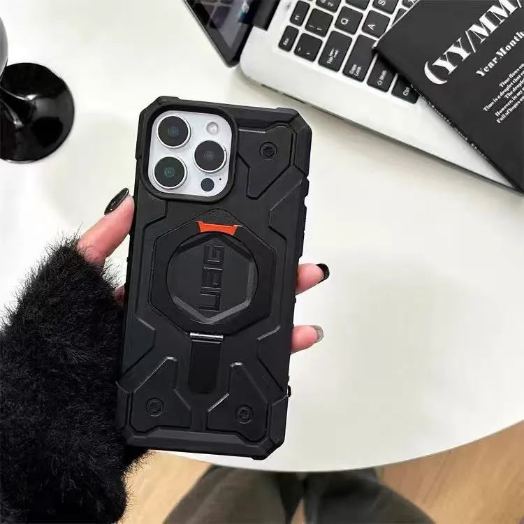 UAG Rugged Kickstand Armor Case (For iPhone)