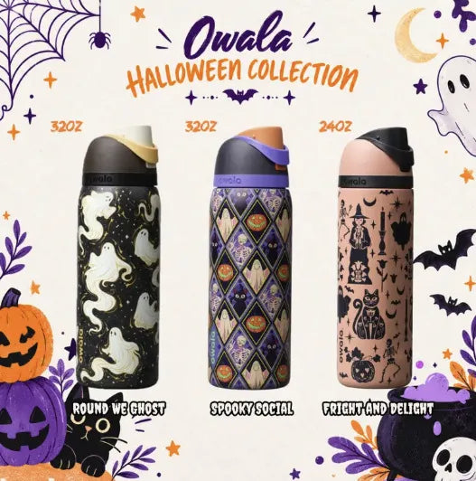 Owala FreeSip Halloween Collector Trio Insulated Bottles