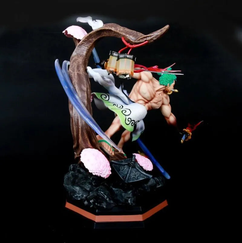 One Piece Zoro Zorojuro Wano Country Statue (39 cm)