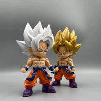 DBZ Goku Ultra Instinct Chibi Figures