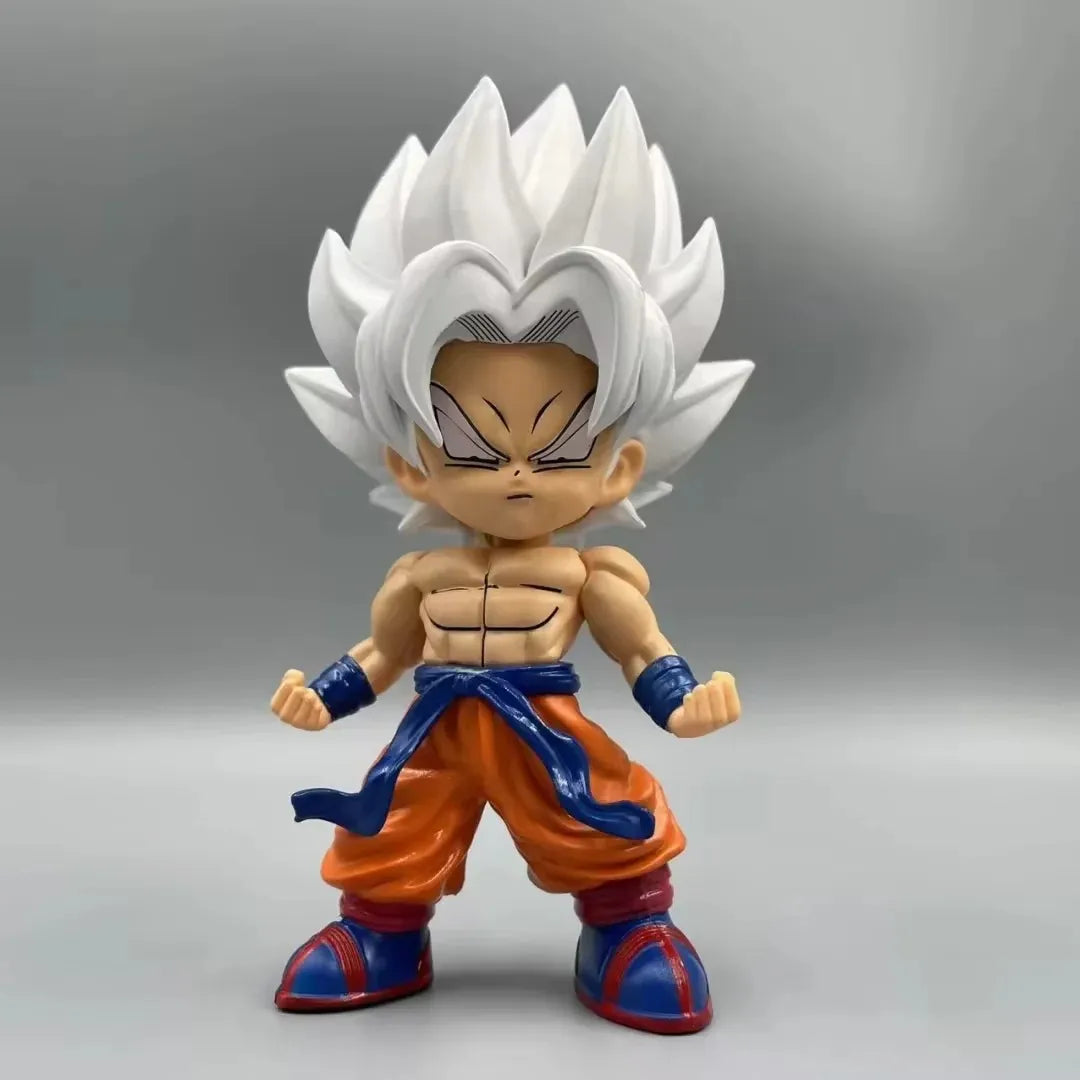DBZ Goku Ultra Instinct Chibi Figures