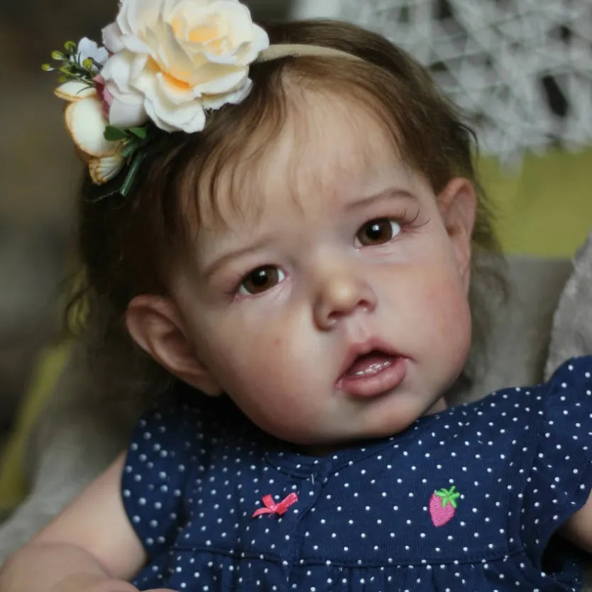 Polka-Dot Polished Artisan Reborn Toddler Doll
