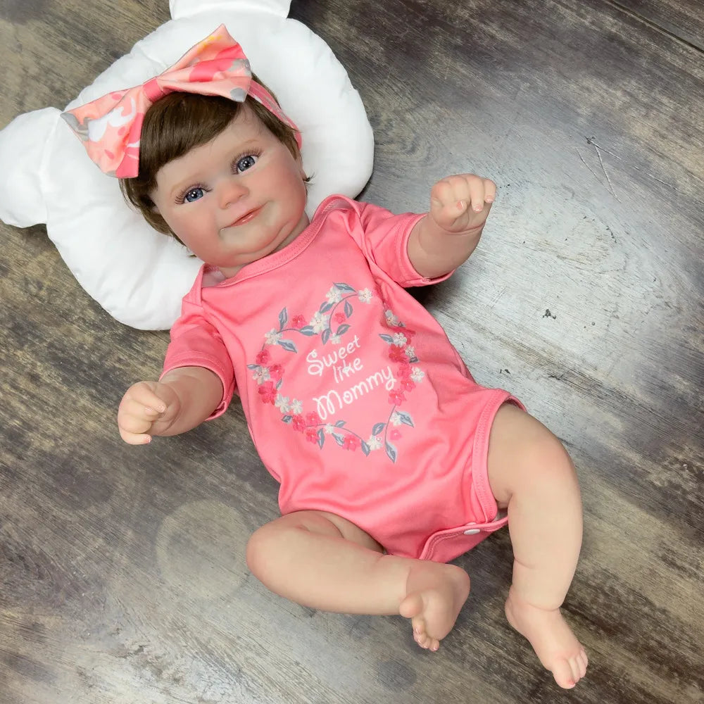 Soft Blush Artisan Reborn Chubby Baby Doll