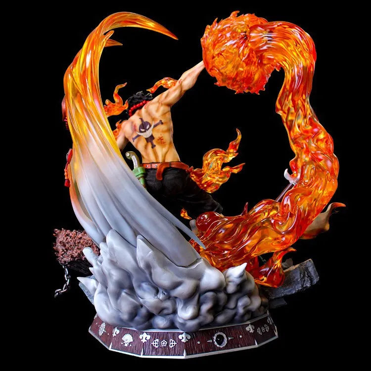 One Piece Portgas D. Ace Flame Emperor Statue (42 cm)
