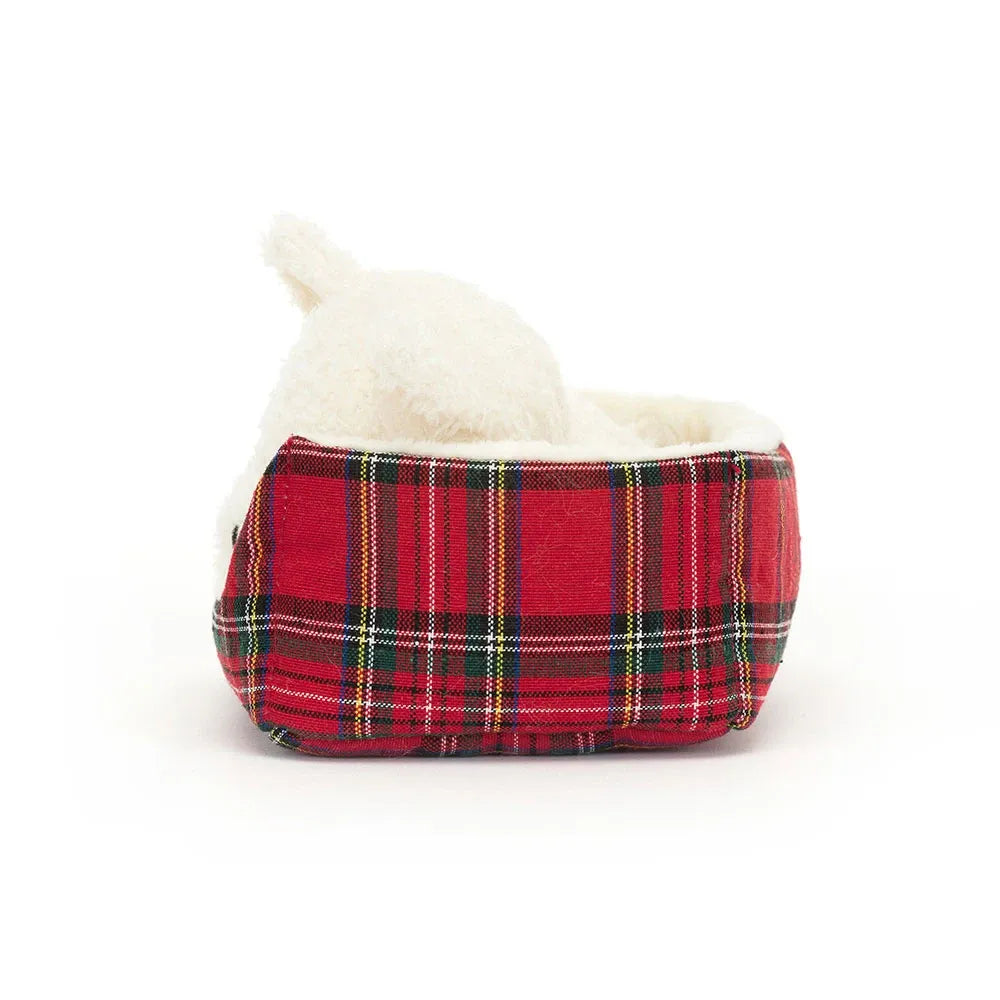JC West Highland Pup Basket Companion