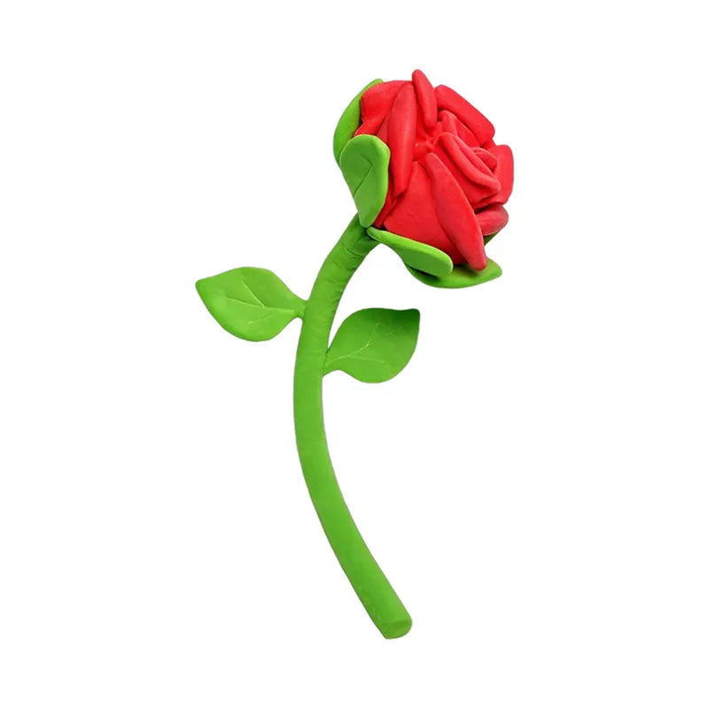 Love Blossoms Long-Stem Plush Rose