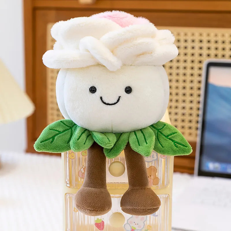 JC Botanical Bloom Sitting Rose Plush (22 cm)