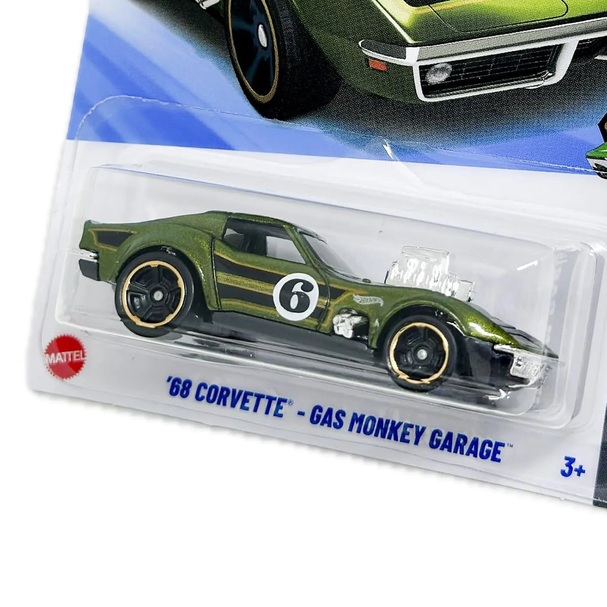 Hot Wheels '68 Corvette Gas Monkey Garage Vehicle