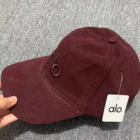 Alo Off Duty Embroidered Cotton Dad Cap