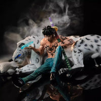 One Piece Trafalgar D. Snow Leopard Throne Statue