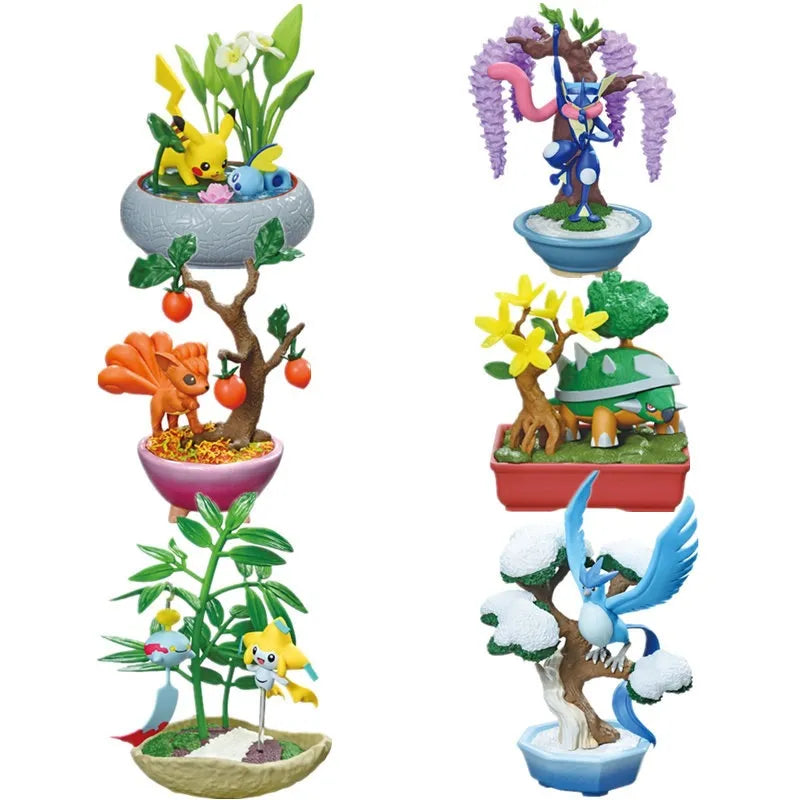 Re-Ment Pokemon Bonsai 3 Desktop Blind Box Figure