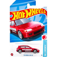 Hot Wheels ’92 Honda Civic EG Die-Cast Car