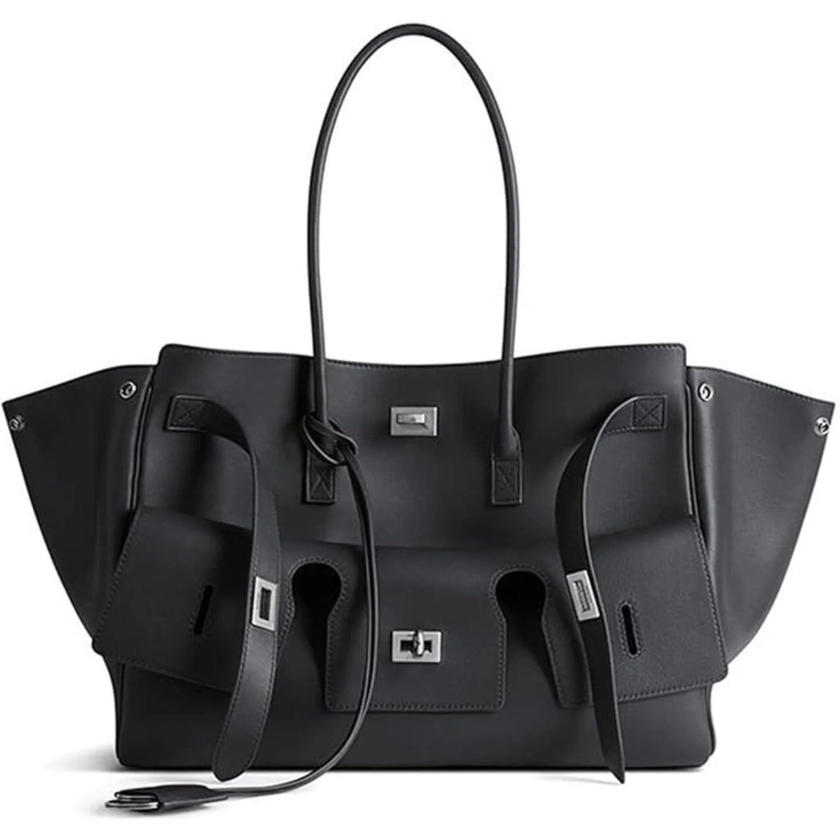 BALN Bel Air Smooth Leather Carry All Tote Bag