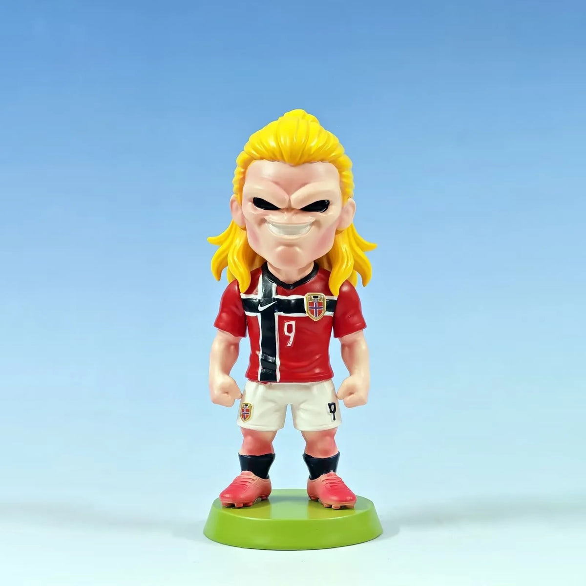 Erling Haaland Anime Fusion Striker Mini Figure