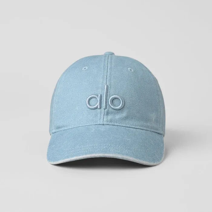 Alo Yoga Washed Denim Off-Duty Baseball Cap