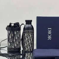 D-Luxe Oblique Aqua Insulated Bottle