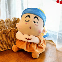 Shinchan & Himawari Baroque Duo Art Plush