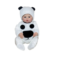 Artisan Panda Fleece Reborn Sensory Baby Doll