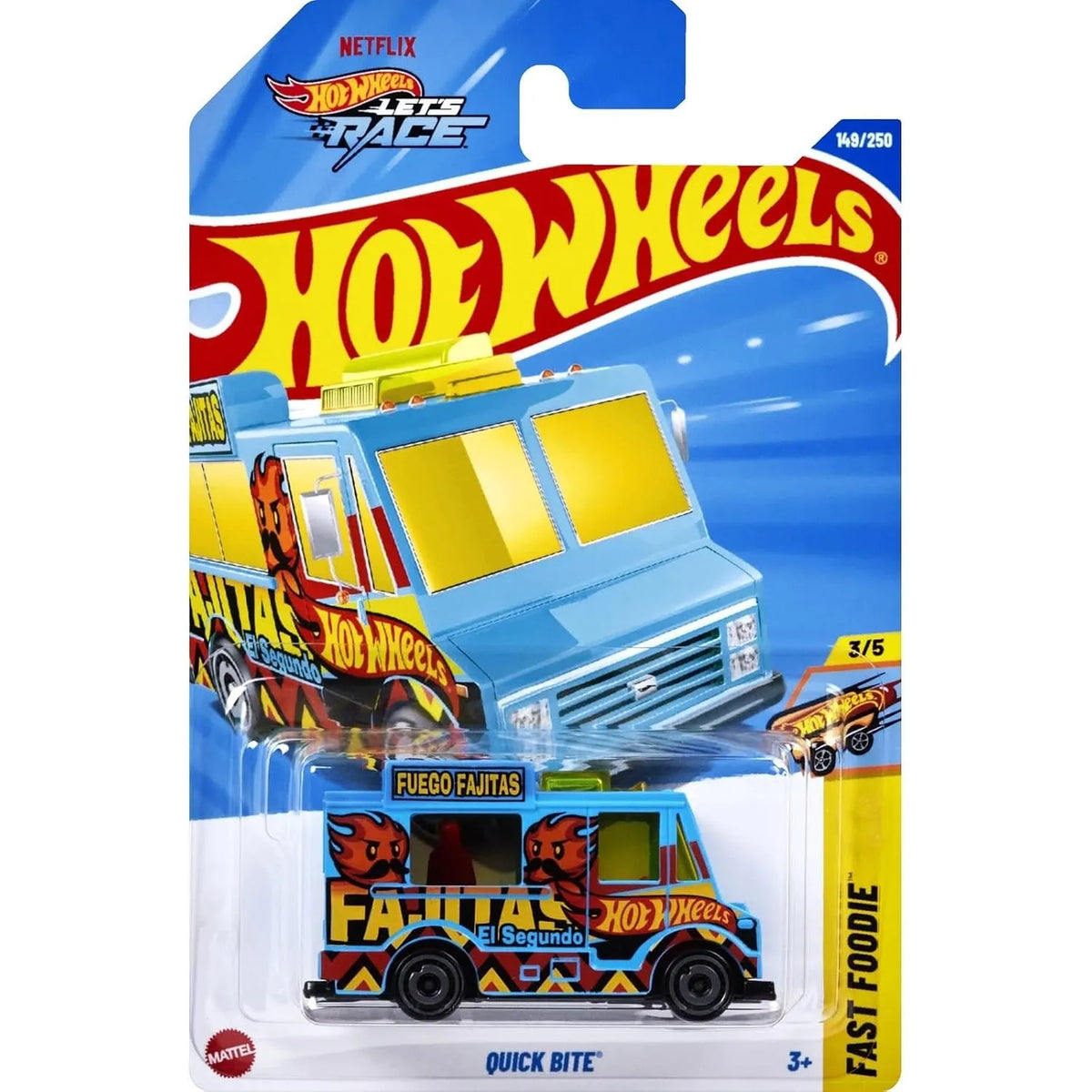 Hot Wheels Fast Foodie Quick Bite Taco Vehicle